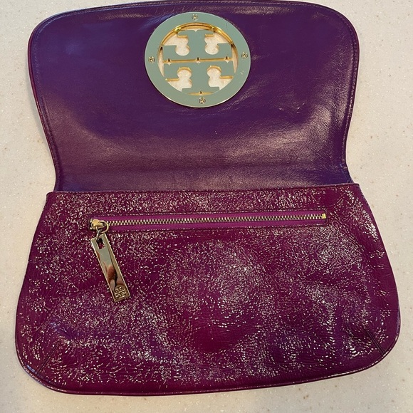 Tory Burch Reva Clutch - purple - Picture 2 of 7